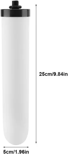 Vista 2 de Filtro de agua para la parte, Filtro de agua de cerámica, Filtro de agua de cerámica para parte, Reduce los metales pesados, Mal gusto para encimera