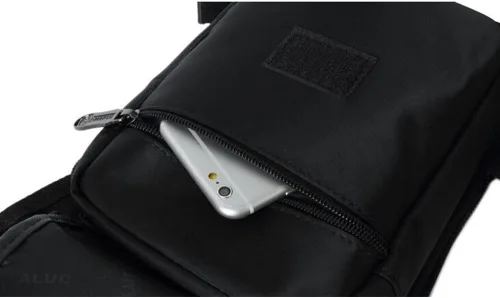 Vista 6 de Bolso táctico al aire libre multifuncional retro de la pierna de la cintura de la lona Molle