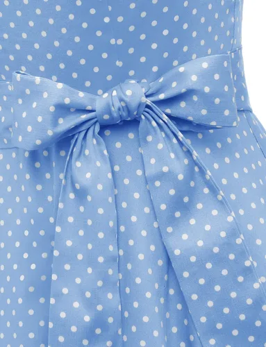 Vista 11 de Dressystar - Vestidos clásicos de fiesta con mangas casquillo, estilo Rockabilly y retro de la década de 1950
