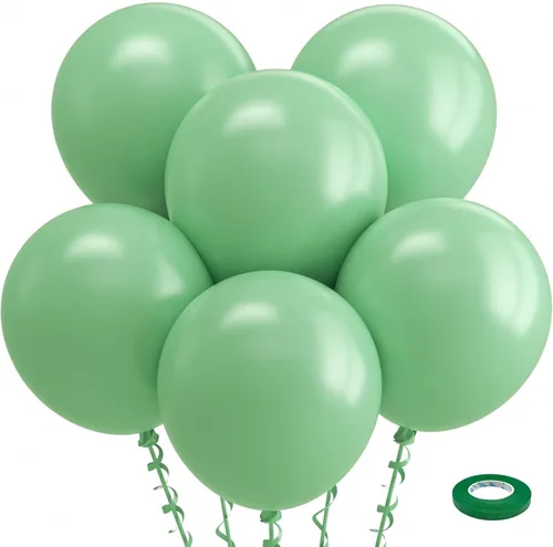 Vista 154 de Bezente Paquete de 150 globos de látex mate color burdeos de 5 pulgadas rojo (07-Red-G42)