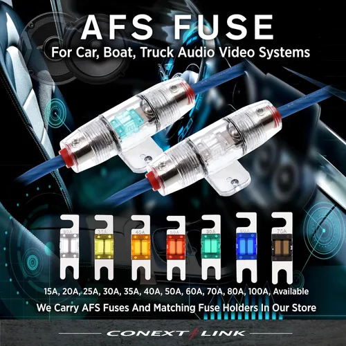 Vista 7 de AFS15-10 Níquel 15 Amp AFS Fusible Paquete de 10