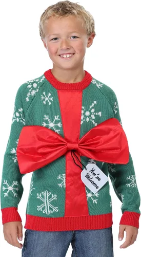 Vista 5 de Fun Costumes Suéter navideño feo para niños