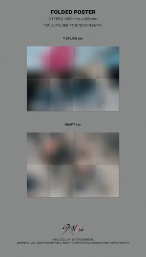 Vista 6 de Stray Kids 2 Gift MAXIDENT Random ver. Pre-Order Benefit+KPOP Idol Mask+Extra Photocard