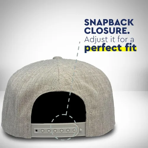 Vista 5 de Speedy Pros Gorra Snapback para hombre, de ala plana, con logotipo de peluquero, bordado, de acrílico