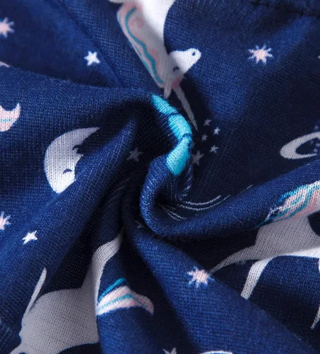 Vista 6 de Boboking Ropa interior suave de algodón para niñas pequeñas Gris Blanco Amarillo Azul claro Azul real