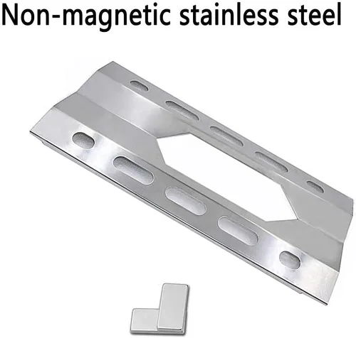 Vista 4 de SN1281 SA0801 (paquete de 3) placa térmica de acero inoxidable de 17 5/16 pulgadas y reemplazo de quemador para parrillas de gas Costco Kirkland