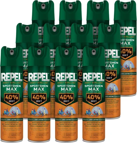 Vista 14 de Repel Sportsmen Max Repelente de mosquitos e insectos 6 onzas, 40% DEET