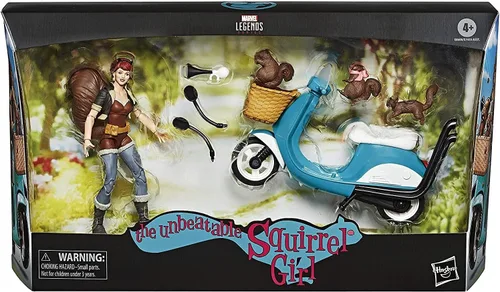 Vista 2 de Marvel Leyendas Chica Ardilla en Scooter