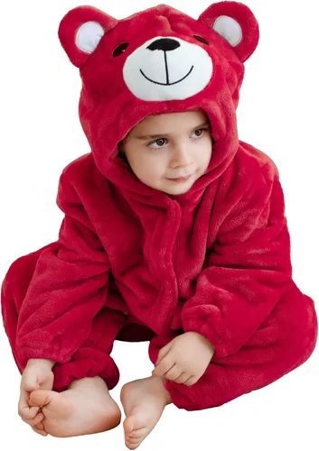 Vista 24 de Disfraz infantil de Halloween para cosplay, traje de animal con capucha para niños Mono