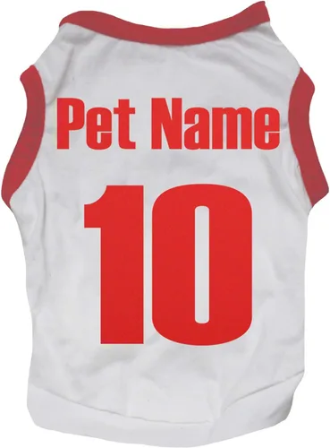 Vista 28 de Petitebella Personalize Camiseta para perro cachorro con tema nacional (Argentina, XS)