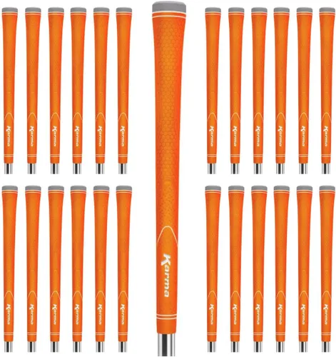 Vista 6 de Karma Neion II - Juego de agarres de golf de repuesto, de goma antideslizante de colores vibrantes para hombres y mujeres, elige individual, 9, 13