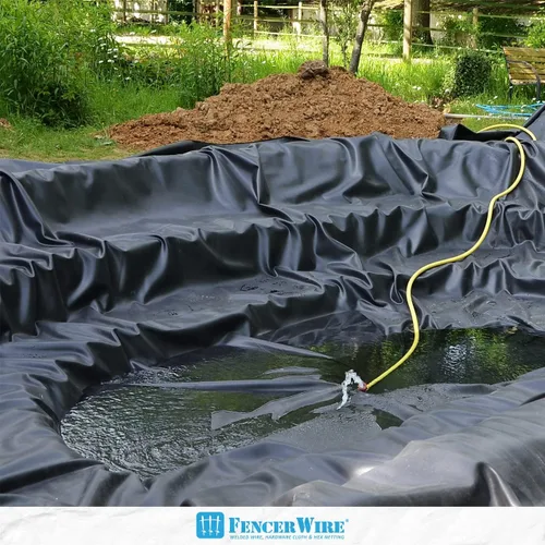 Vista 6 de CAPHAUS Láminas de plástico negro de 4 mil, 3 x 100 pies, resistente al agua, lona multiusos