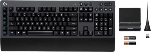 Vista 8 de Logitech G 613 LIGHTSPEED Teclado mecánico inalámbrico para juegos multihost de 24 GHz conectividad Blutooth - Negro