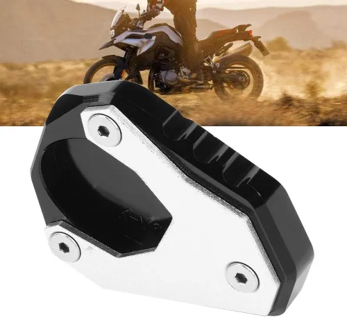 Vista 4 de Ampliadora de pata de cabra de motocicleta, soporte lateral CNC para KLE 650 15-18