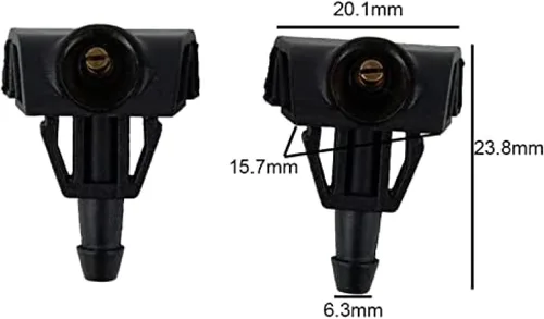 Vista 6 de Windscreen Wiper Washer Spray Nozzle Replacement Parts, for Nissan for X-Trail 2012-2021