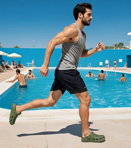 Vista 2 de Zuecos de jardín para hombres y mujeres con soporte de arco, sandalias deslizantes clásicas unisex para adultos para exteriores, playa, piscina