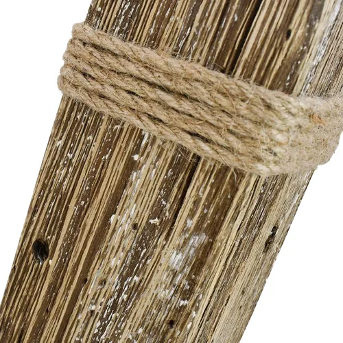 Vista 8 de Portavelas de madera para velas de pilar – Portavelas rústico de Navidad para chimenea, mesa, mesa de boda, mantel de mesa de Navidad de madera