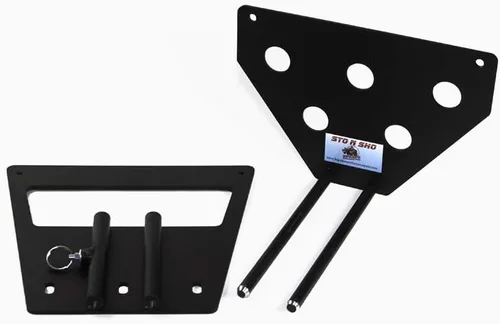 Vista 4 de STO N SHO Soporte de matrícula frontal compatible con Ford Roush Mustang 2010-2012 (SNS5a)