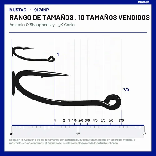 Vista 3 de Mustad UltraPoint O'Shaughnessy Live Bait 3 Gancho extra corto con punto en línea Negro níquel