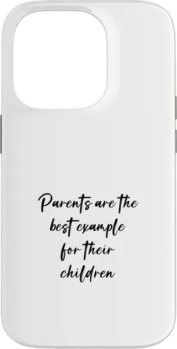 Vista 17 de Parents are the best example for their children Case for iPhone XR