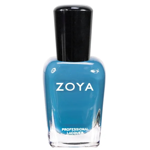Vista 19 de ZOYA Esmalte de uñas azul y verde azulado, tonos crema de larga duración, Big12Free Vegan