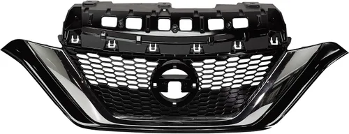 Vista 10 de Garage-Pro Conjunto de Parrilla Frontal para Nissan Frontier 1998-2000, Cáscara Cromada, Inserción Negra, Accesorios Nissan Frontier, NI1200183