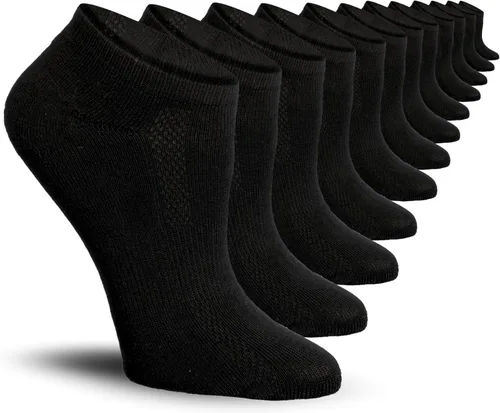 Vista 50 de Tipi Toe Women’s 12 Pack Cushioned Low Cut Socks – Breathable, Moisture-Wicking Athletic Comfort for Running & Daily Wear
