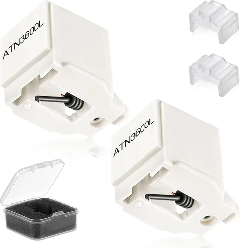 Vista 9 de Dreyoo 1 paquete de aguja de repuesto para tocadiscos para ATN3600L, lápiz capacitivo compatible con Audio-Technica