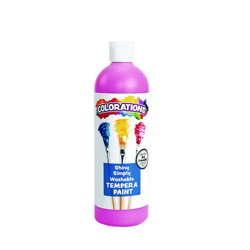 Vista 13 de Colorations Pintura lavable con efecto metálico, 16 onzas líquidas, juego de 8 colores, no tóxica, vibrante, audaz, pintura para niños