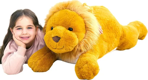 Vista 15 de IKASA Animal de Peluche de Gato Grande Juguete de Peluche, Gatito Gigante Lindo Juguetes Suaves Jumbo, Peluche Enorme de Gran Tamaño Peluche