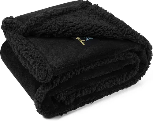 Vista 11 de Cobija impermeable para mascotas, a prueba de líquidos y orina, para sofá, cama, sillón, reversible, vellón, forro polar, protector de muebles