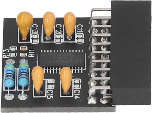 Vista 7 de Módulo de seguridad TPM 2.0 Plataforma confiable de 20 pines para cifrado de placa base de PC y protección de seguridad del sistema