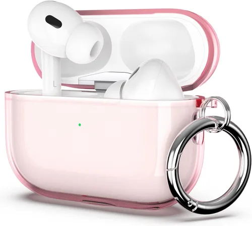 Vista 10 de ULAK Clear for Airpods Pro 2nd/1st Generation Case 2022/2019 Transparente