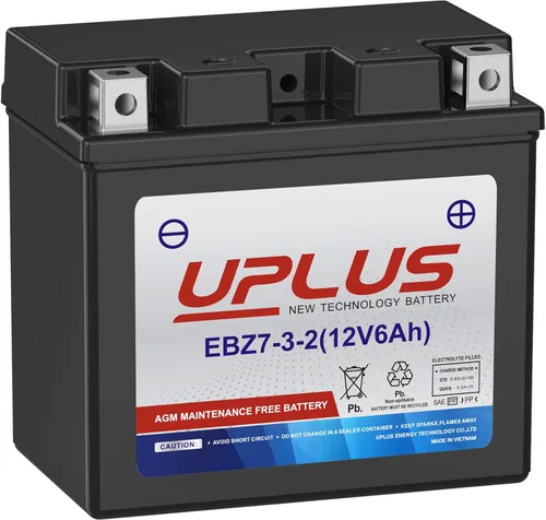 Vista 14 de YT7B-BS UPLUS - Batería para motocicleta EB7B-4, ATV, scooter, ATV AGM, sin mantenimiento, compatible con Yamaha CAN-AM Ducati Kawasaki Suzuki