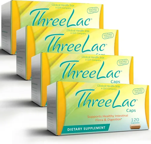 Vista 8 de Global Health Trax GHT - Cápsulas probióticas ThreeLac, 120 unidades, apoyo digestivo integral para hombres, mujeres y niños, sistema inmunológico