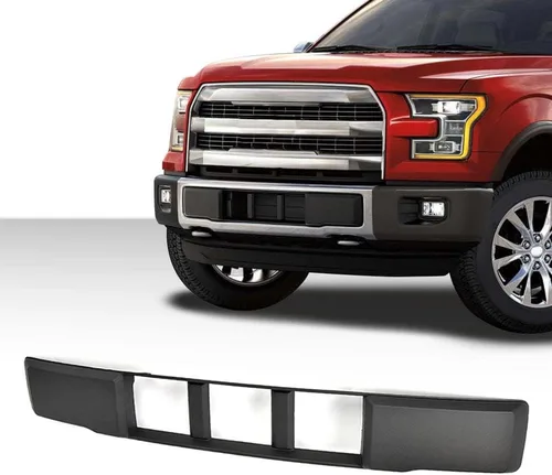 Vista 14 de CHEDA Parrilla Billet Negra de Inserción para Parachoques Compatible con Ford F150 Pickup 2009 2010 2011 2012 2013 2014 (Negro)