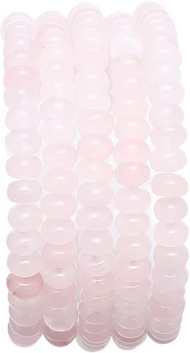 Vista 19 de BEADIA Cuentas de piedra natural africana de turquesa faceted rondelle 3x4mm semipreciosas sueltas para hacer joyas 38cm