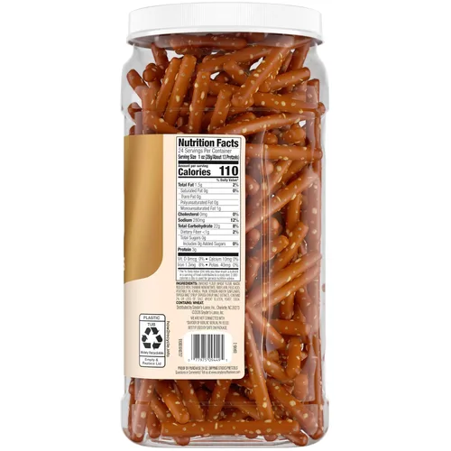 Vista 6 de Snyder's of Hanover, Palitos de inmersión de pretzel, recipiente de 24 onzas