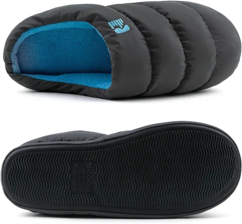 Vista 3 de RockDove Pantuflas de plumón de espuma viscoelástica para hombre