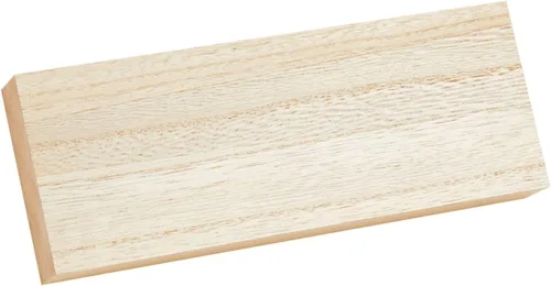 Vista 9 de Bright Creations - Bloques de madera sin terminar para manualidades, bloques para letreros, juegos para niños (4 unidades)