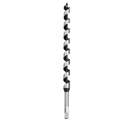 Vista 46 de Broca helicoidal de 0.94 x 11.8 pulgadas para madera, broca helicoidal con vástago hexagonal para madera blanda, madera dura, plástico