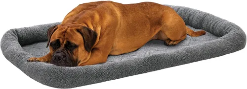 Vista 10 de FurHaven Cama para perros y gatos extra pequeños, almohadilla con base de apoyo suave para transportadores y perreras, lavable a máquina, extra Crema