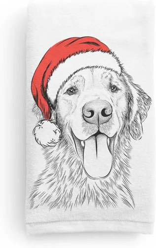 Vista 11 de Inkopious Bare Golden Retriever - Toalla de mano decorativa para baño y cocina