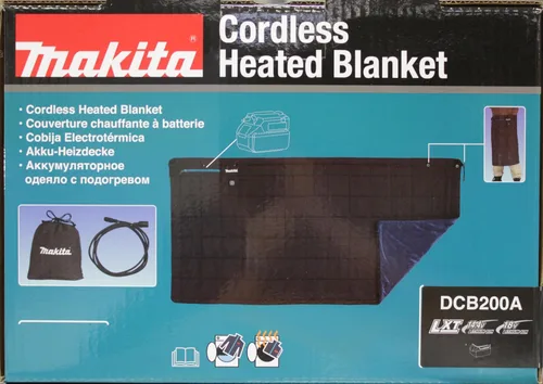 Vista 14 de Makita DCB200A 18V LXT - Manta térmica inalámbrica de iones de litio (solo manta)