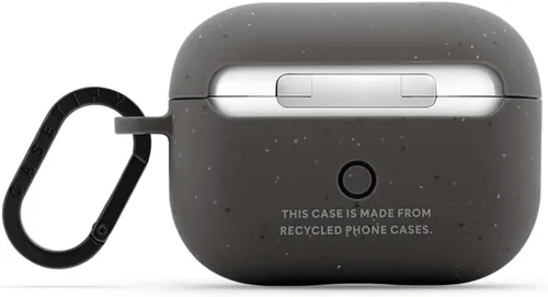 Vista 2 de CASETiFY Bounce Airpods Pro (1ª/2.ª generación) - Funda con anillo, negro Kingsnake - carbón mate
