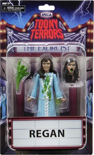 Vista 3 de NECA Toony Terrors- Series 4 - Regan (The Exorcist) - Figura de acción de 6 pulgadas