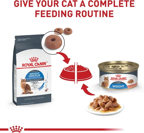 Vista 5 de Royal Canin Feline Care Nutrition Weight Care - Alimento para gatos en salsa para adultos, 3 onzas (paquete de 24)