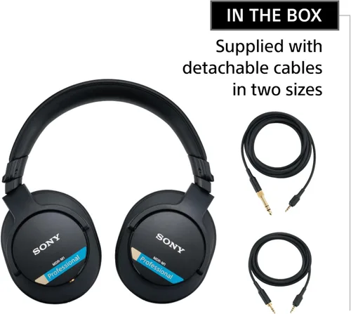 Vista 15 de Sony MDR-M1 Auriculares Profesionales de Referencia Monitor Cerrados