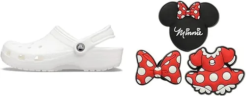 Vista 8 de Crocs Zuecos clásicos para hombre y mujer con dijes Jibbitz Character 3 paquetes