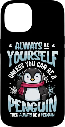 Vista 4 de Always Be Yourself Unless You Can Be A Penguin Case for iPhone 16